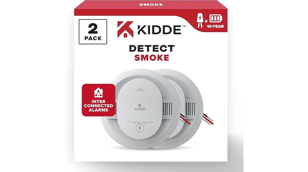 hardwired smoke detector pack