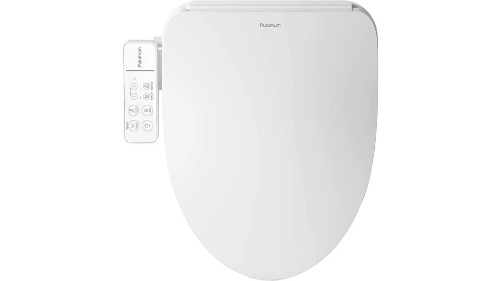 heated bidet with features