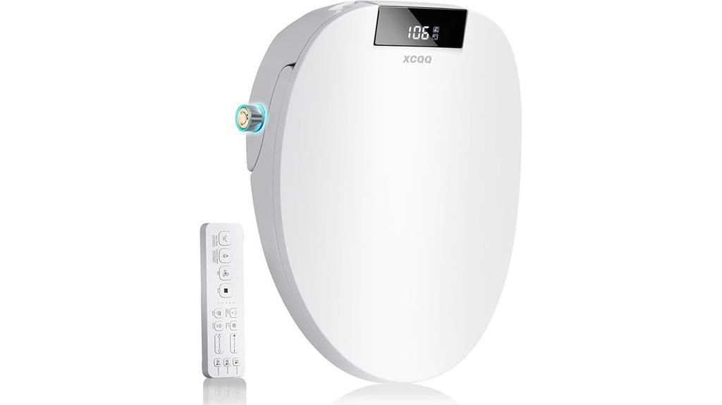 heated remote bidet