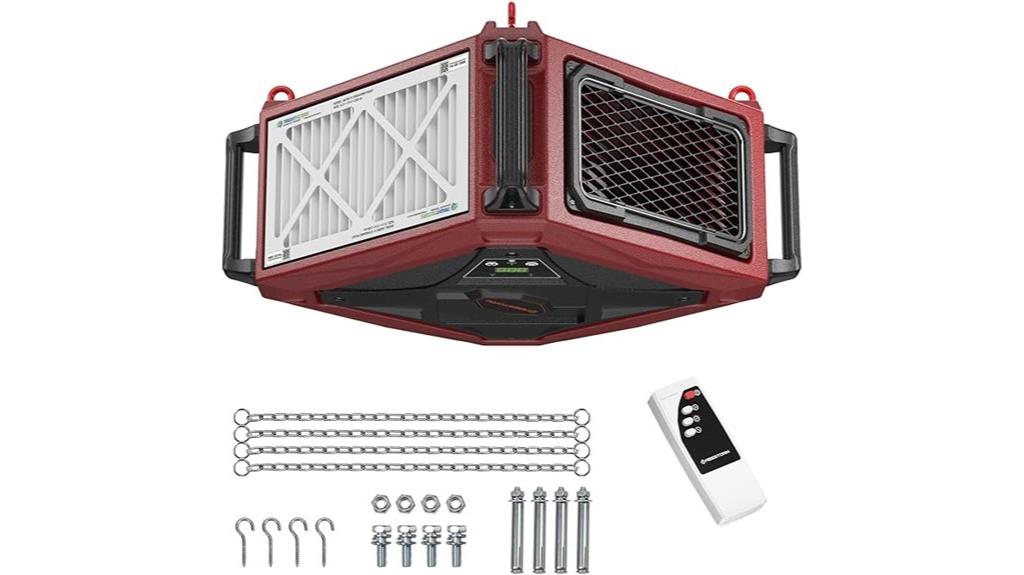 high capacity air filtration