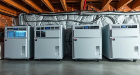 high capacity crawl space dehumidifiers