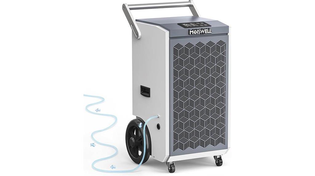 high capacity dehumidifier with pump