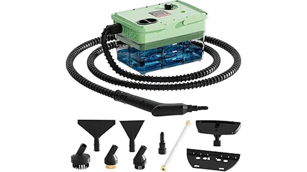 high powered steam cleaning