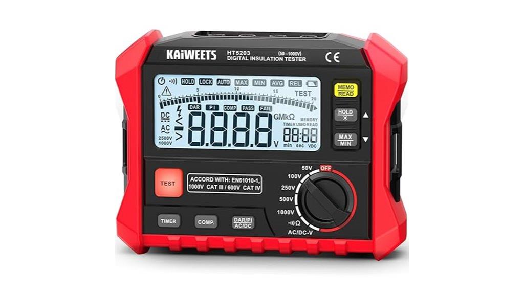 high precision insulation tester