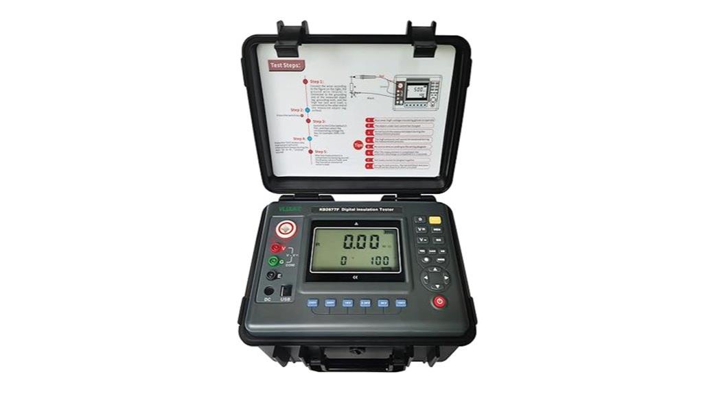 high voltage insulation tester