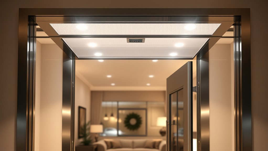 home doorway air curtain considerations