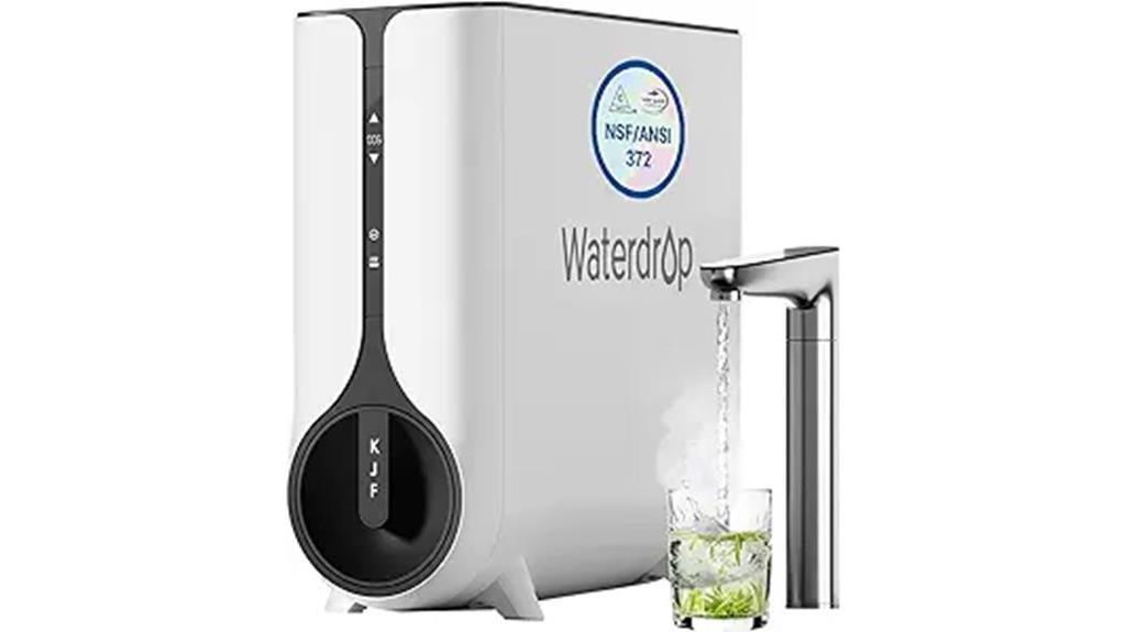 hot water tankless ro