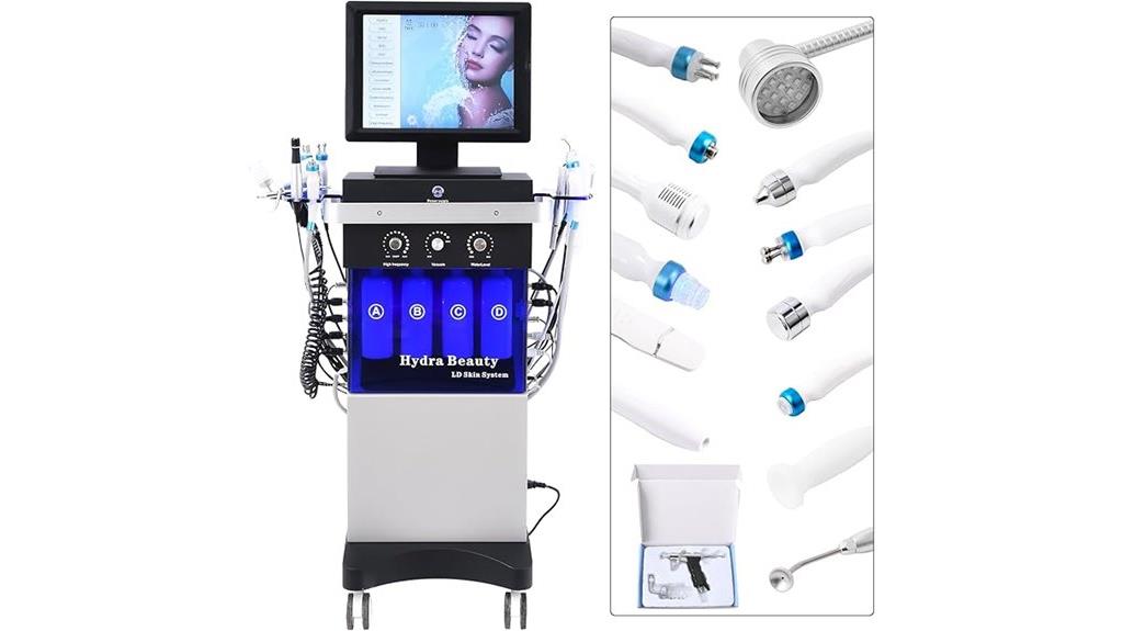 hydrogen oxygen facial machine