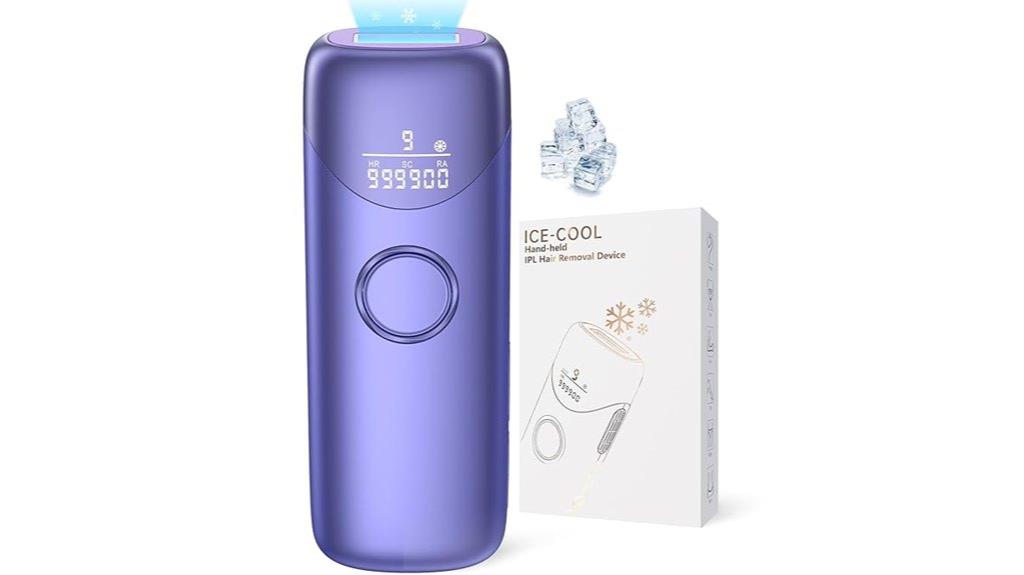 ice cooling painless laser
