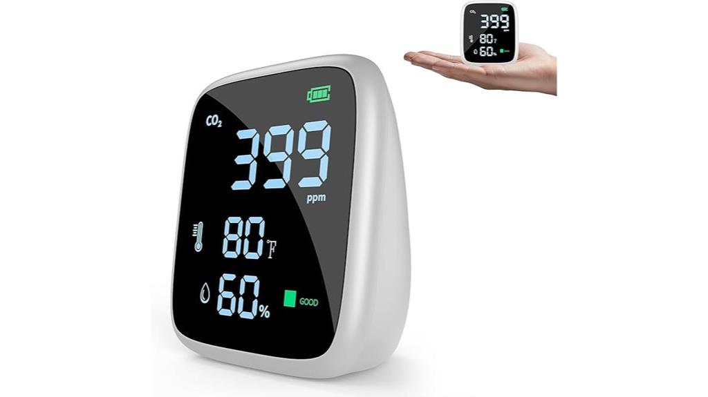 indoor co2 air monitor
