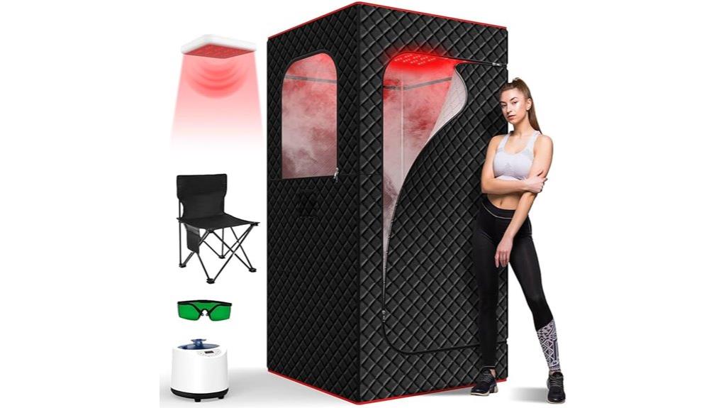 infrared steam sauna tent