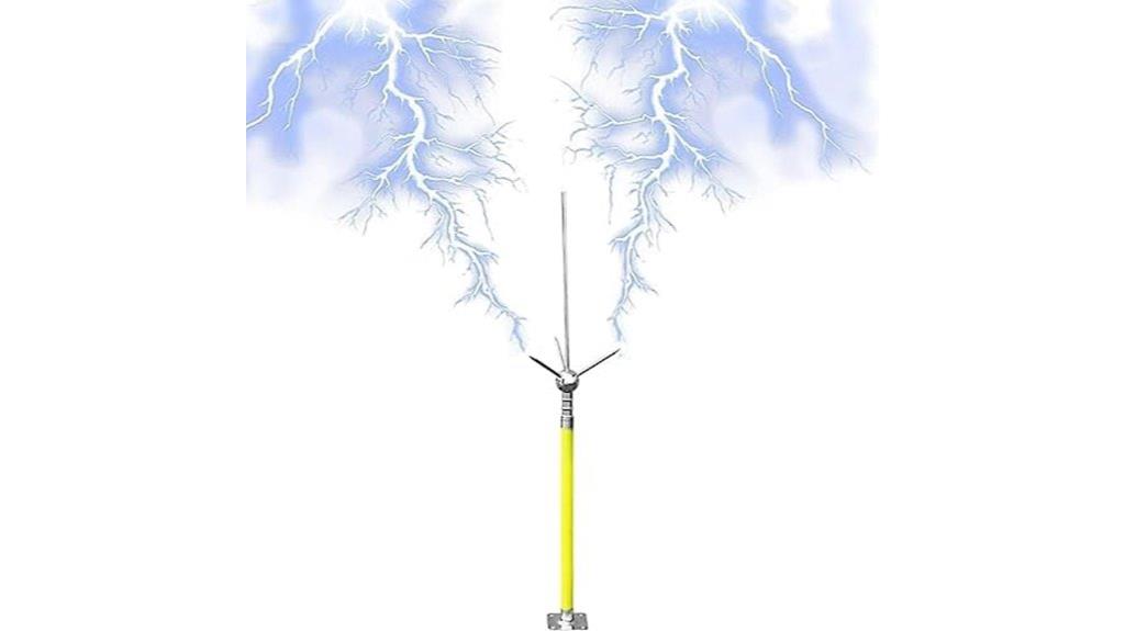 insulated lightning protection system