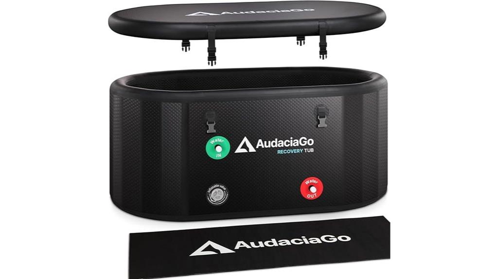 large athlete cooling tub