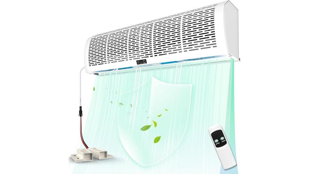 large fan with dual controls