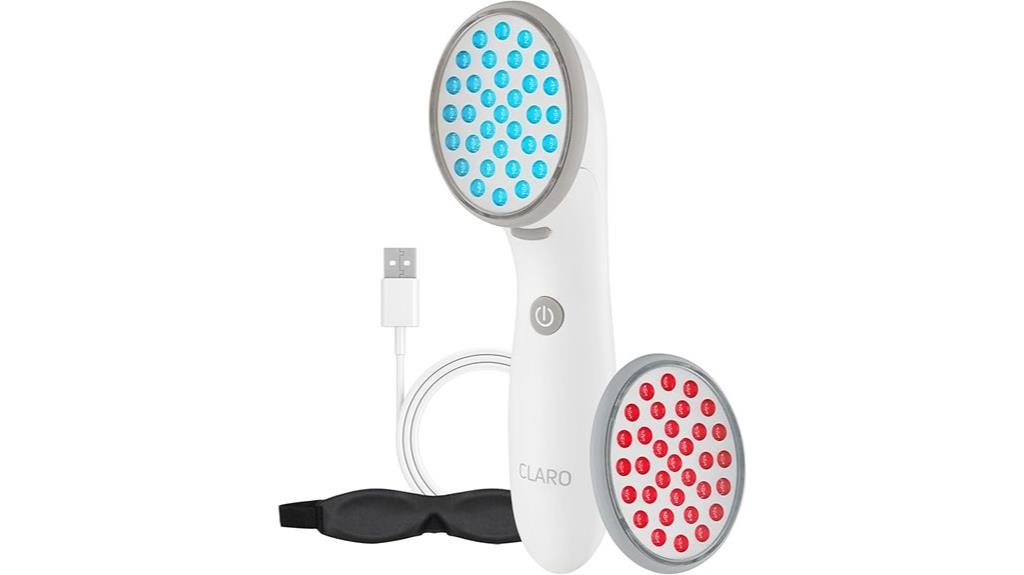 led acne treatment device