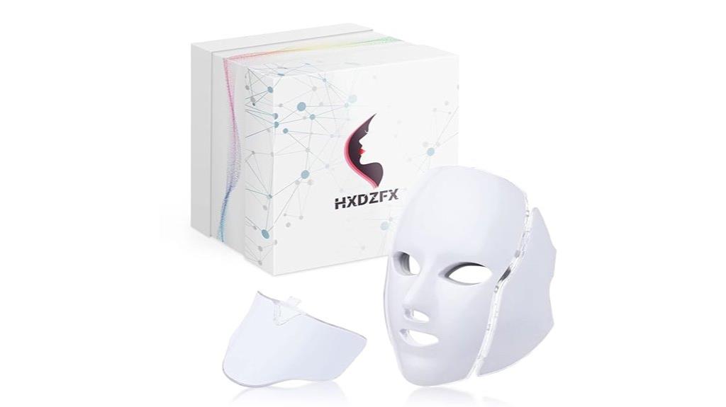 led facial skin mask