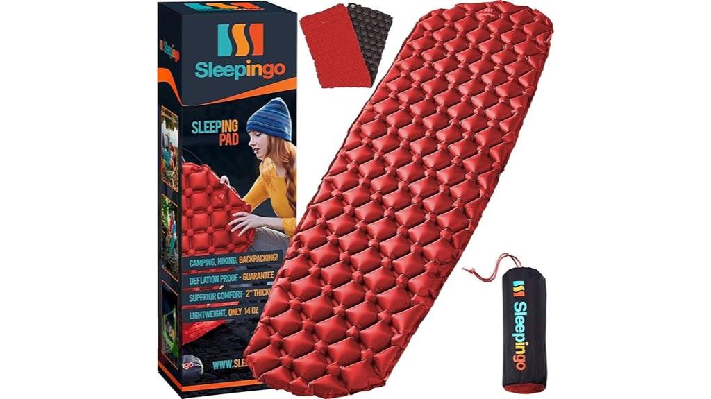lightweight camping sleep pad