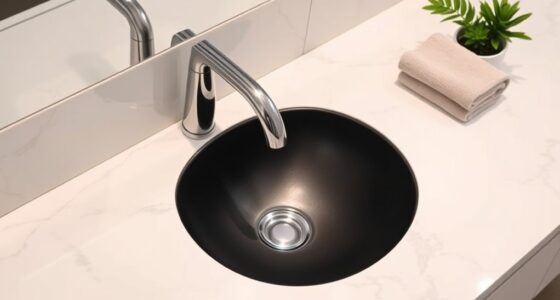 luxury automatic bathroom faucets