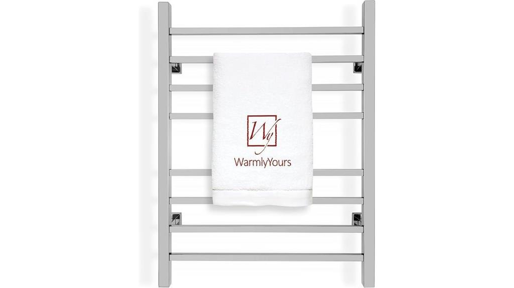 luxury bathroom towel warmer