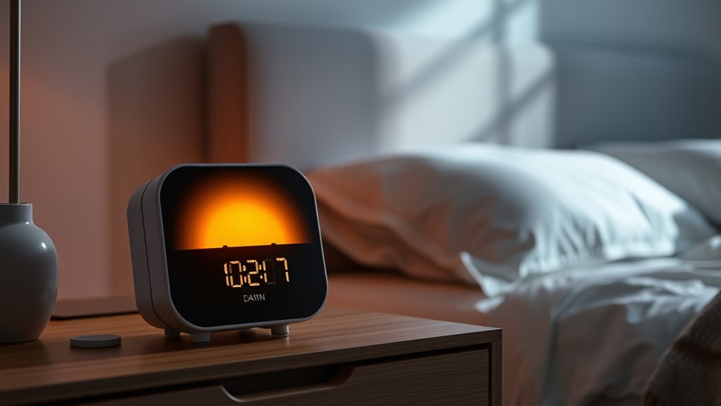 luxury dawn simulation alarm clocks