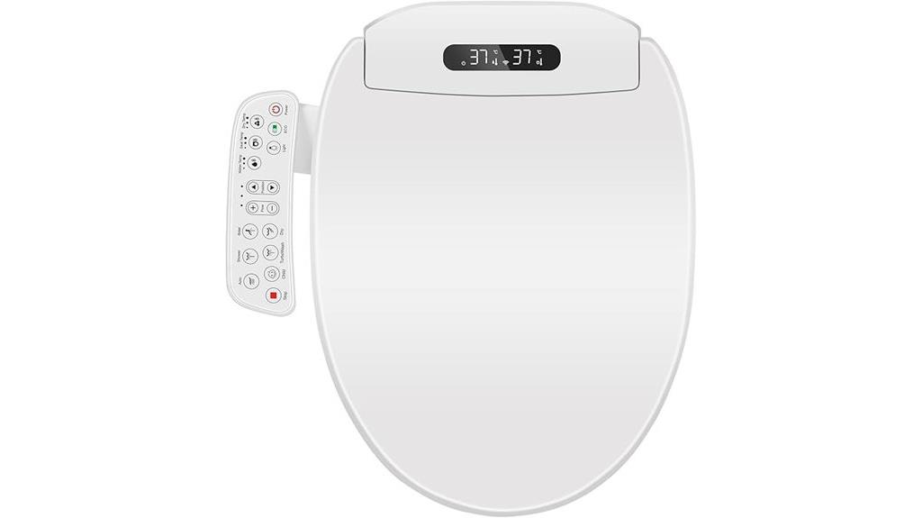 luxury heated bidet seat