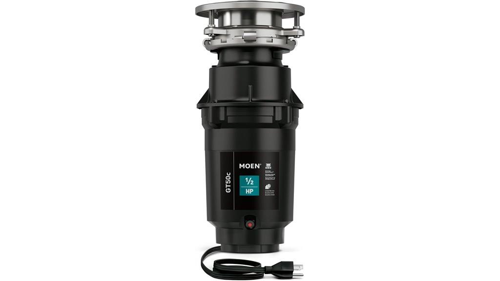 moen fast track disposer