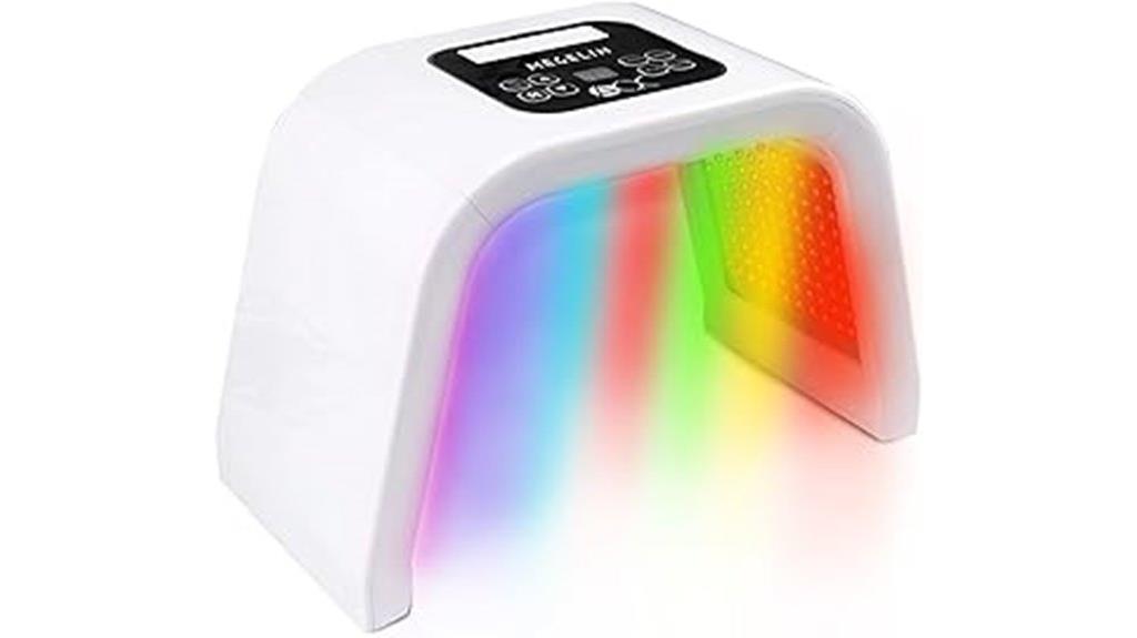 multicolor led therapy device