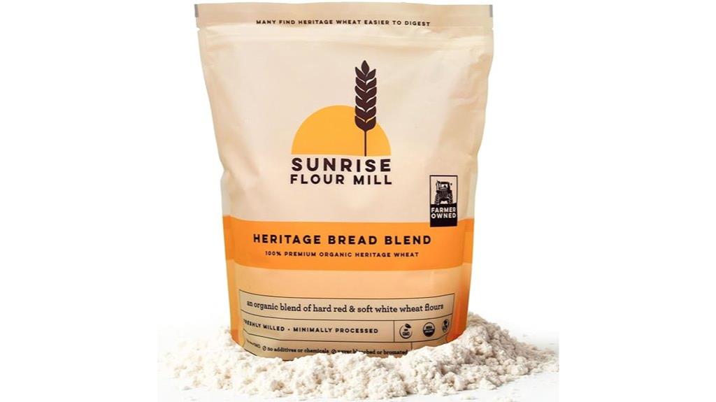 organic bread flour blend