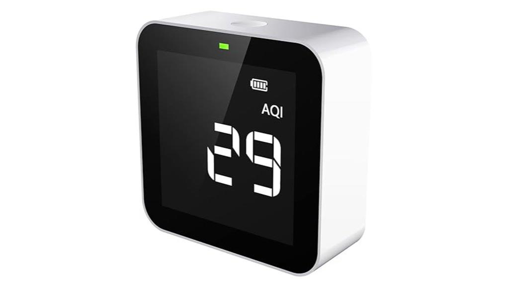 portable air quality monitor