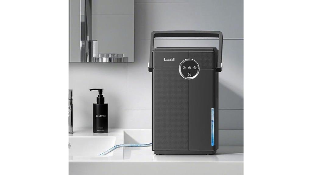 portable dehumidifier with hose