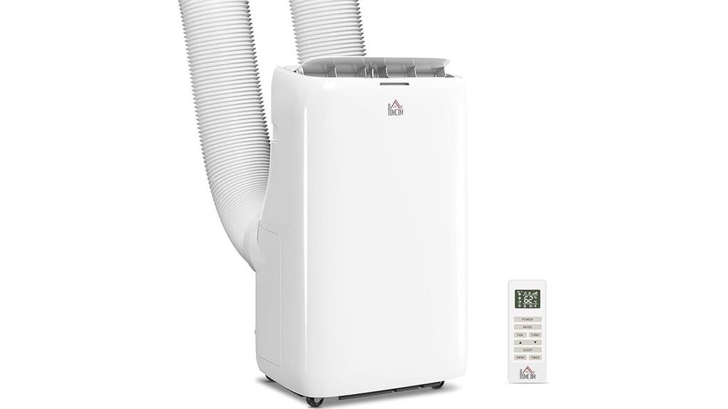 portable dual hose ac