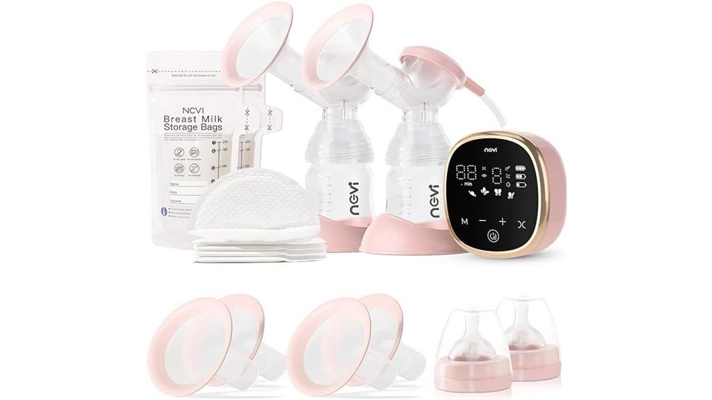 portable hospital grade double pump
