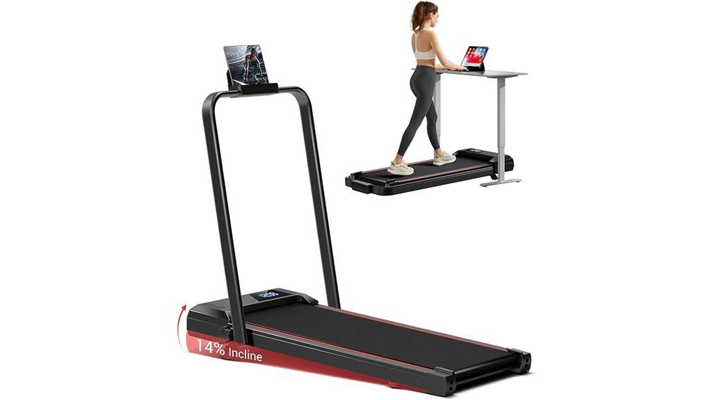 portable incline walking treadmill