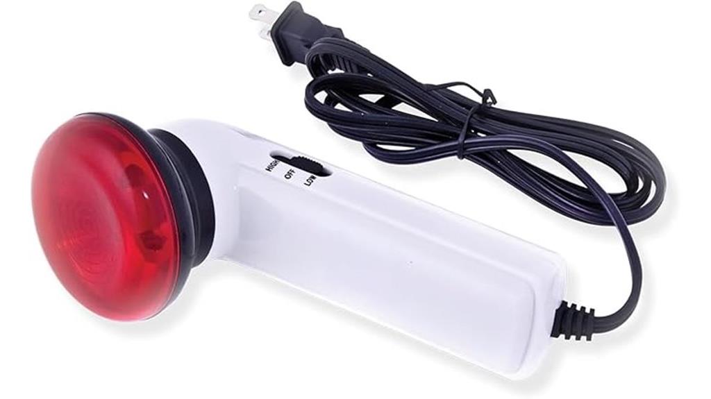portable infrared heating wand