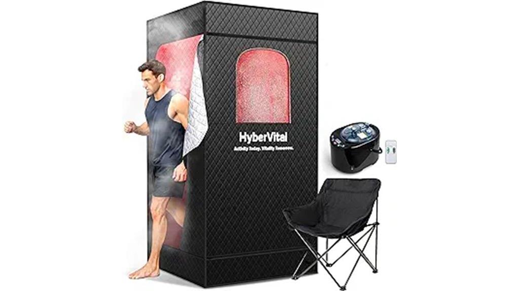 portable infrared sauna steamer