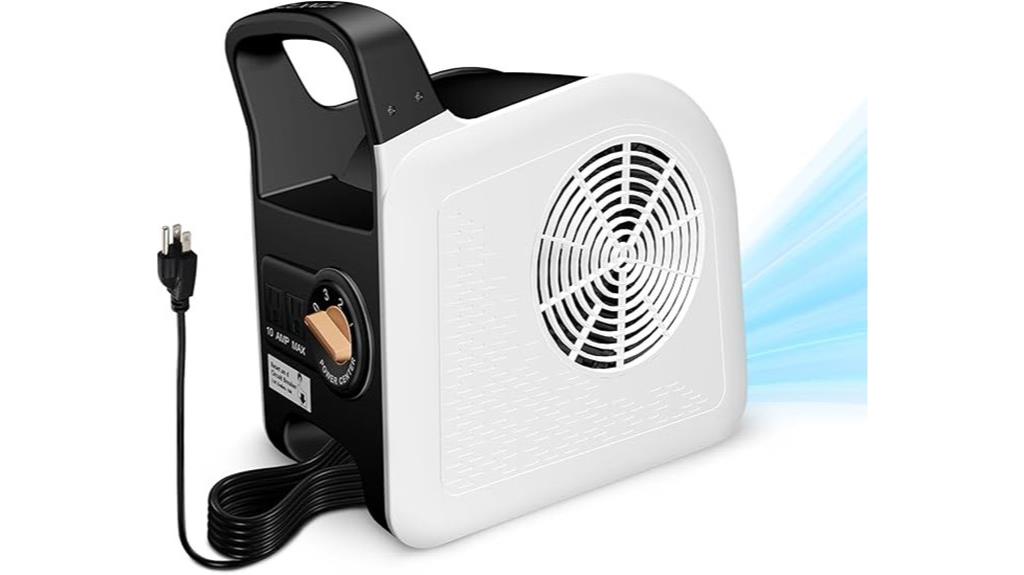 portable multi speed fan