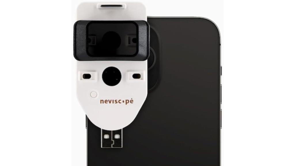 portable polarized dermatoscope
