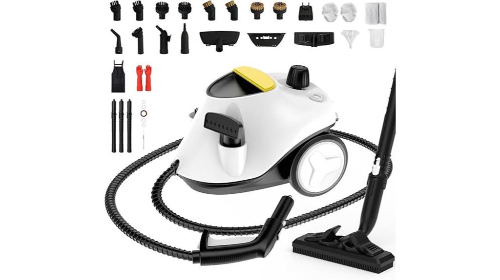 portable steam cleaning kit