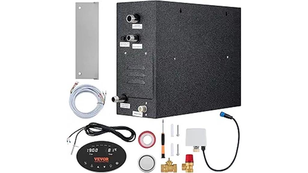 powerful 15kw steam shower