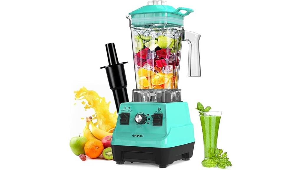 powerful 1800w stainless steel blender