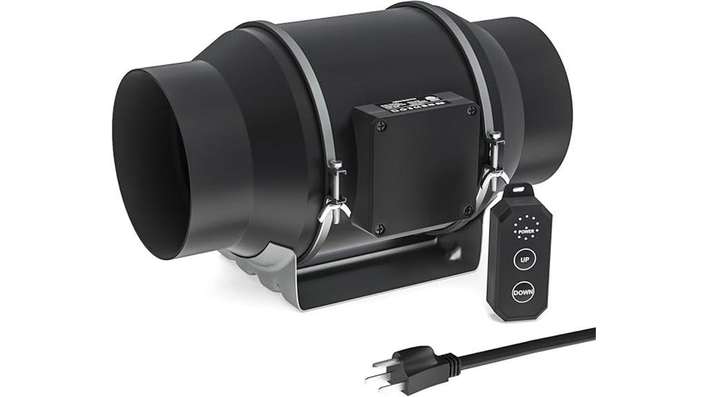 quiet inline duct fan