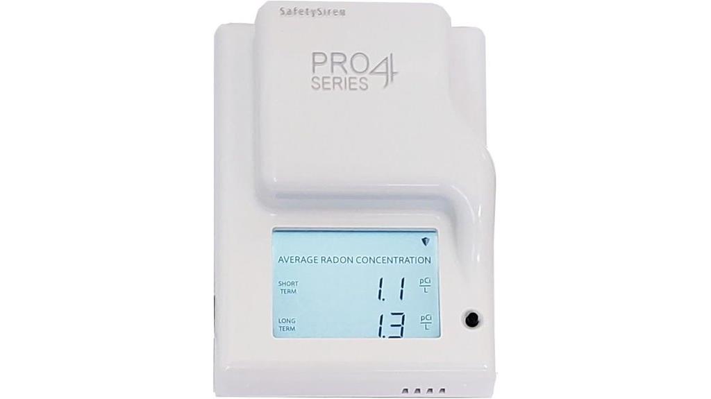 radon detection for safety