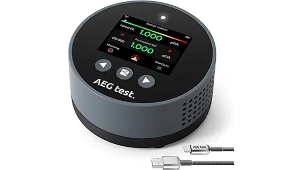 radon detector for home