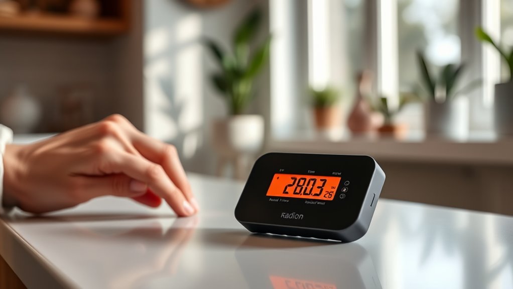 radon detector selection priorities