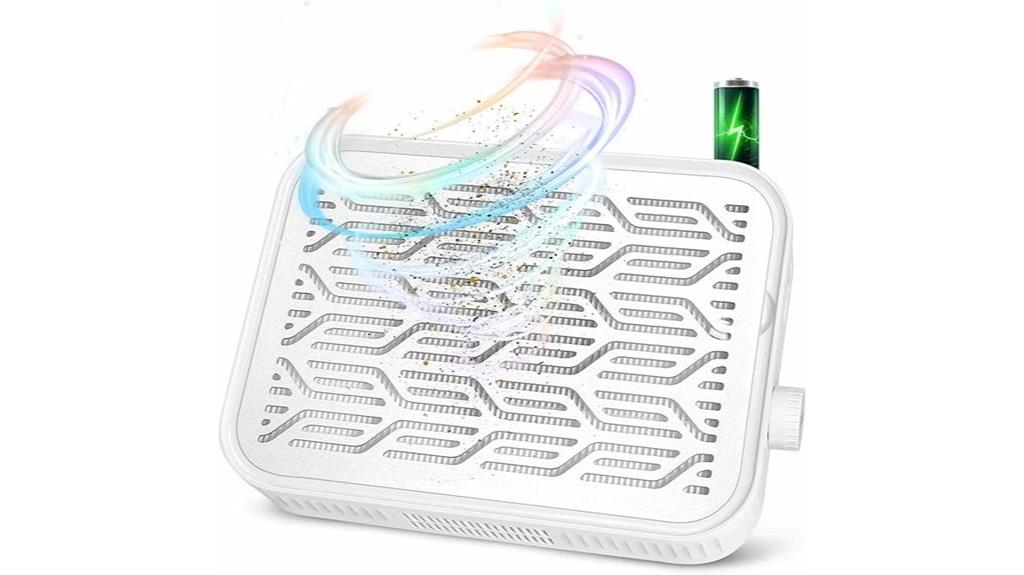 rechargeable nail dust collector