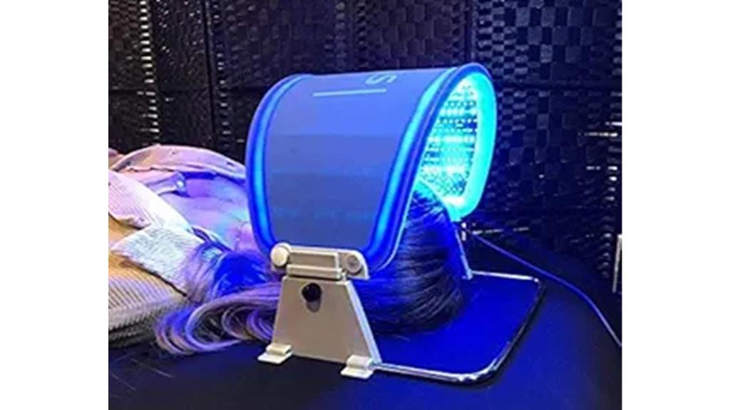 red led face mask