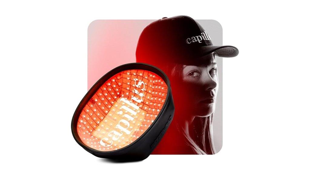 red light hair regrowth cap