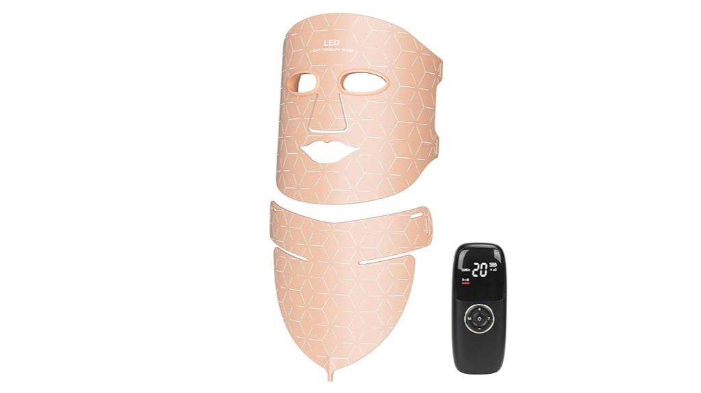 red light therapy mask
