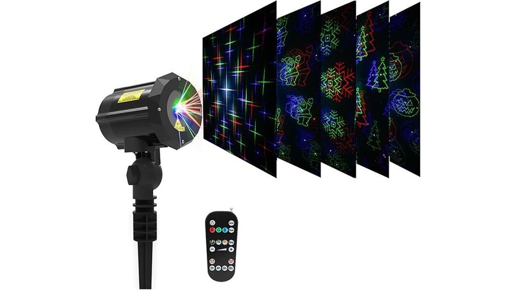 rgb laser garden lights