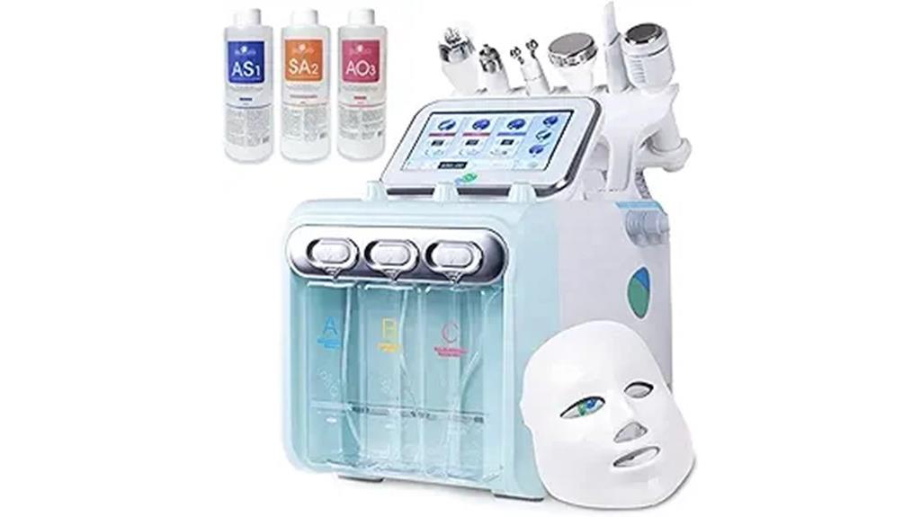 seven in one facial device